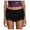 A-Black2593, variant on XIAONU Women's Ruffle Lace Shorts Elastic Waist Casual Bottoms