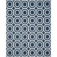 thumbnail image 4 of Safavieh Cedar Brook 2'3" X 3'9" Handmade Jute Rug in Navy and Silver, 4 of 6
