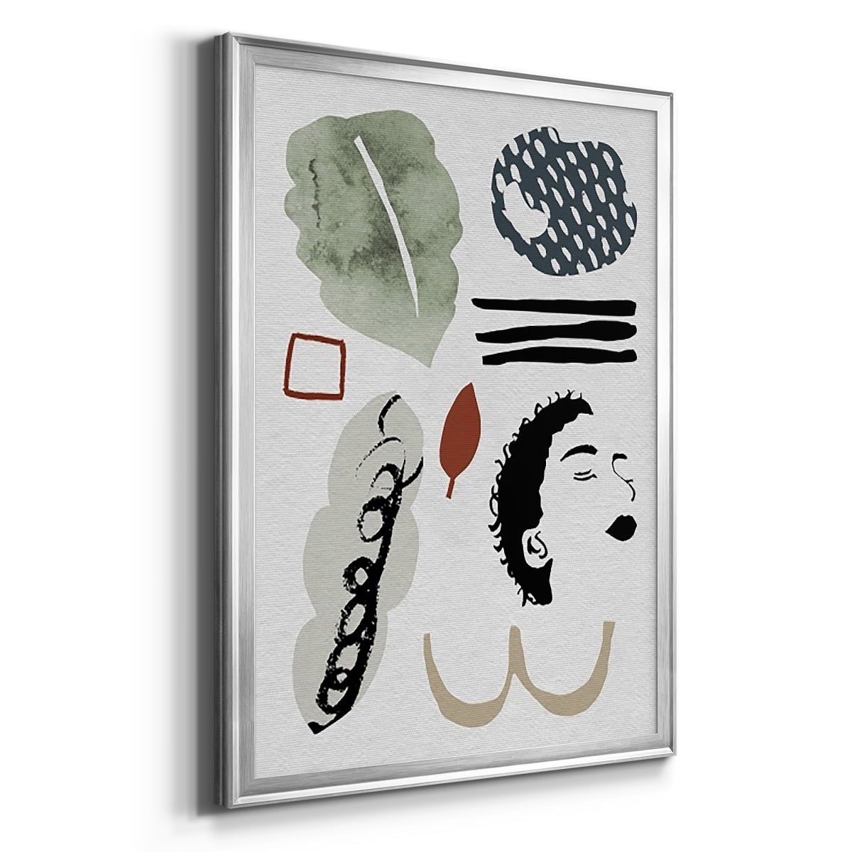 Collected Mindfulness III Premium Framed Print, in Gold, Black, or Silver - Ready to Hang