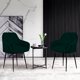thumbnail image 3 of JUEGO DE 2 SILLAS VELVET MODERNAS PARA COMEDOR MARCA GRAVITA, 3 of 7