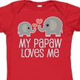 thumbnail image 4 of Inktastic Papaw Grandpa Loves Me Boys or Girls Baby Bodysuit, 4 of 5