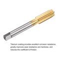 thumbnail image 4 of Unique Bargains M12 x 1.25 Left Hand Titanium Coated High Speed Steel Machine Straight Flute Tap, 4 of 6