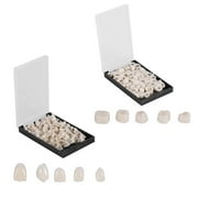 50Pcs Dental Whitening Back Teeth Temporary Crown Oral Care Resin Crown Molar Teeth