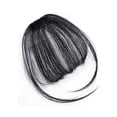 thumbnail image 1 of PFDDRW Natural Fringe Bangs Clip In Hair Extension One Piece Real as Human Thick, 1 of 8