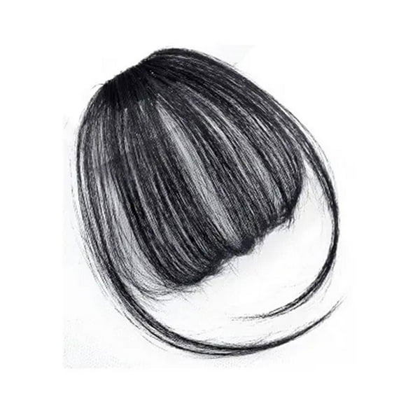 Rambut Palsu Poni Nipis Lurus Kemas Poni Rambut Halimunan