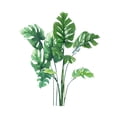 thumbnail image 3 of GUOOL Green Plant Wall Mural Plant Pattern DIY Versatile Accessory Wall Decoration for, 3 of 9