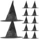 thumbnail image 1 of 12pcs Halloween Hats Oxford Cloth Witch Hat Costume Props Party Supplies, 1 of 4
