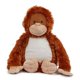 thumbnail image 1 of Mumbles - Juguete de Peluche con Cremallera Diseño Orangután (Naranja, Blanco), 1 of 3