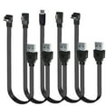 thumbnail image 3 of USB 2.0 To 5pin USB Adapter Cable 480Mbps 10W For Charging And Data Transmission 90° Elbow Line For Tablets Toy Lamp, 3 of 8