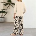 thumbnail image 6 of Womens 2 Piece Outfits Summer Outfits Wide Leg Long Pants Lounge Sets Airport Beach Vacation Clothes, 6 of 6