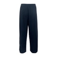 thumbnail image 3 of Miaoju Girls Pants Wide Leg School Uniform Pants Cozy Elastic Waist Summer Casual Beach Lounge Trousers with Pockets, 3 of 9
