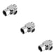 thumbnail image 4 of Válvula desviadora Riwesomey Divisor de fregadero de 3 vías Plateado Sin rebabas Tamaño compacto, 4 of 6