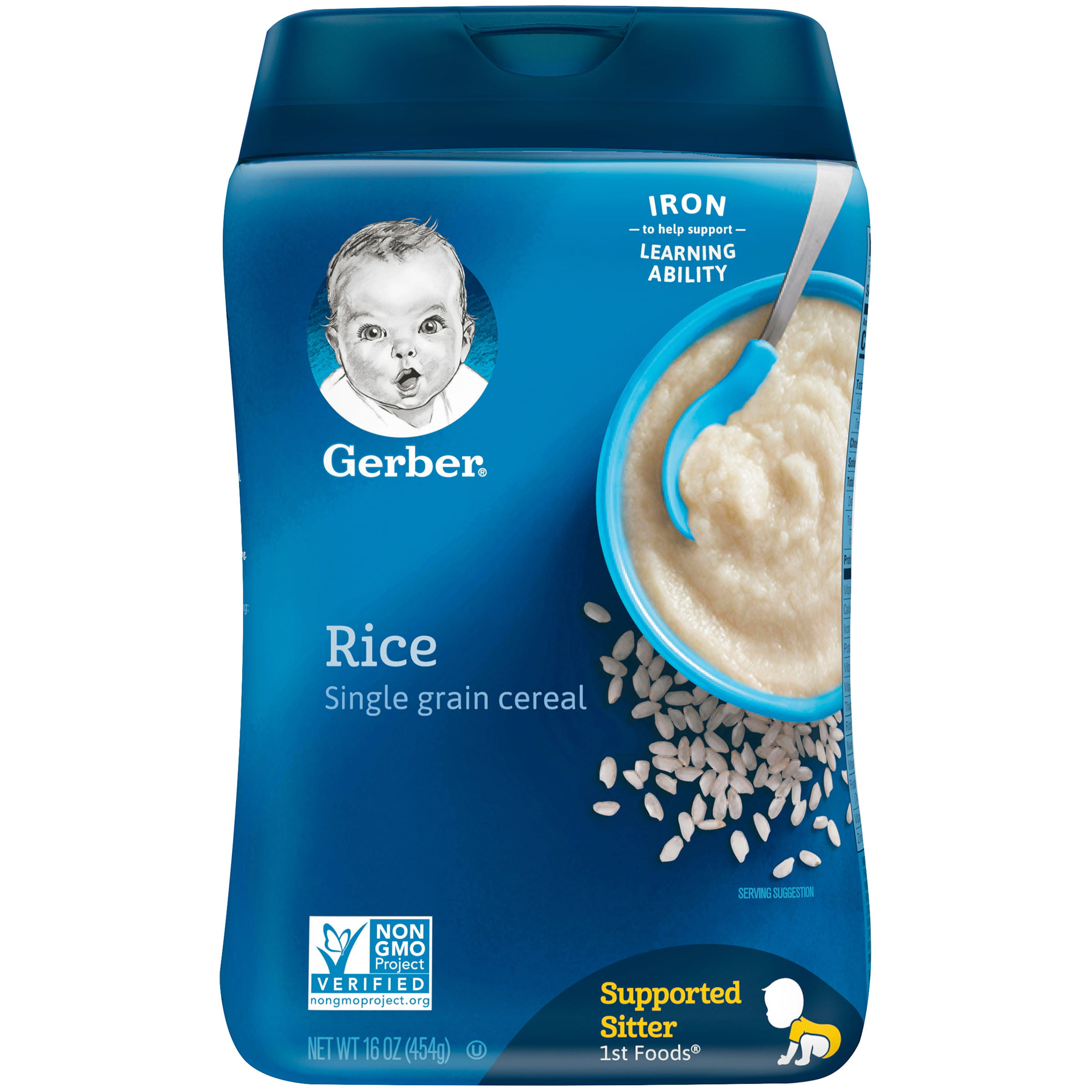Gerber Single-Grain Rice Baby Cereal 