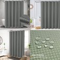 thumbnail image 6 of And Proof Polyester Shower Curtain for Bathrooms - Quick-Dry Liner Included Easy Care Elegant Addition to Your Shower Space, 6 of 8