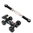 thumbnail image 4 of Steering Linkage Pull Rod, Wear Resistant Adjustable Easy To Disassemble Metal Steering Tie Rod  For JLB RC Truck Black, 4 of 8