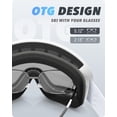 thumbnail image 4 of Gafas de esquí y snowboard RIOROO OTG, antivaho, 100% UV, para hombre y mujer, 4 of 6