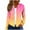 Hot Pink, variant on Women Fashion Zip Up Hoodie Coat Long Sleeve Sweatshirt Comfy Soft Ombre Lightweight Fall Jackets with Pockets 2025