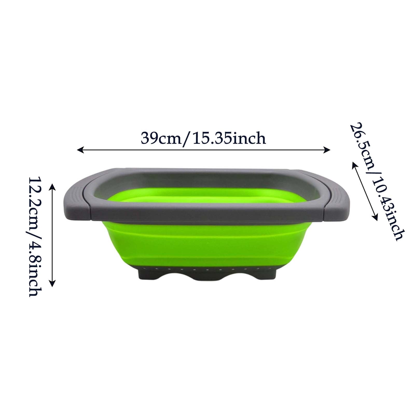 fsxdhpcsgfc Folding Water With Style Vegetable Spaghetti For Fruits And Berries. Folding Water With Kitchen Handle Up To 61cm Rubber Counter Mats for Kitchen Foldable Drying Rack Dish Drainboard Rack