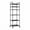 Black, variant on Luoshdecor Storage Shelf with Wheels , 6 Tier Tall Narrow Shelving Unit Organizer with 4 Hook for Entryway, Closets Kitchen