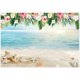 thumbnail image 1 of 7x5ft Luau Beach Backdrop Summer Hawaiian Photography Background Photo Booth Decoration, 1 of 2