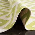 thumbnail image 5 of Safavieh Dhurries Bentley Geometric Runner Rug, Green/Ivory, 2'6" x 10', 5 of 10