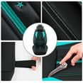 thumbnail image 4 of Tuqiang Car Rear Seat Cover Leather for Dodge for Journey/JC/JCUV 2009-2020 Leather Waterproof Cushion Protecto standard Black and Green 1PCS, 4 of 6