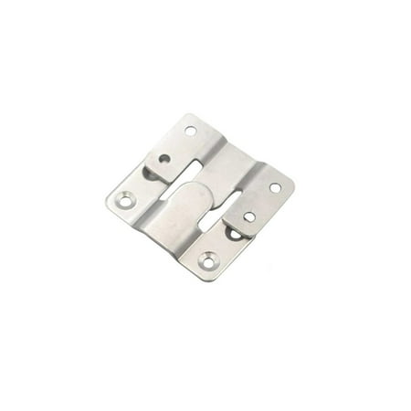 

Baocc tools 1Pairs Stainless Steel Interlock Hanging Buckle Flush Concealed Mount Brackets Stainless Steel Z Clip Bracket Interlock Hanging Buckle Mountain Buckle For Picture Display Art