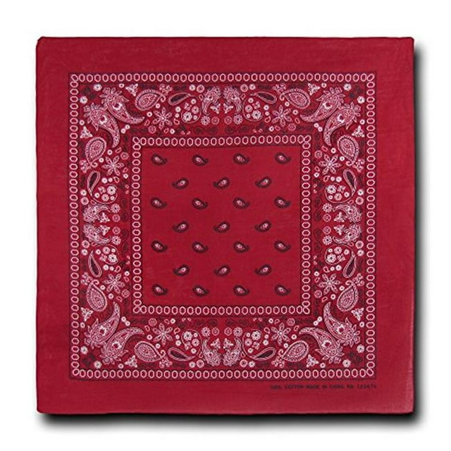 Decky BANDB-RED Bandanas Double Face - Rouge