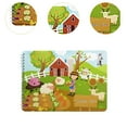 thumbnail image 6 of Vaveren Reusable Sticker Book Quiet Activity Book for Boys Girls Kids Birthday Gifts Ranch, 6 of 8