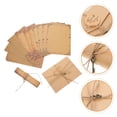 thumbnail image 4 of Miangastore Envelopes Kit Paper 3Set 8.33X5.78X0.08In Khaki, 4 of 9