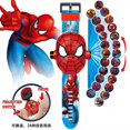 thumbnail image 5 of hotsale Marvel Figure Spiderman Elsa McQueen 24 Projection Watch Digital Clock Student Wristwatches Kids Toy Boy Birthday Gift, 5 of 5