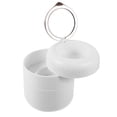 thumbnail image 3 of White Rotating Jewelry Holder Organizer with Multilayer Design for Home Storage 70.5 x 12.5 x 16.5 cm, 3 of 5