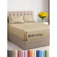 thumbnail image 1 of Juego de sábanas CGK Unlimited Extra Deep Pocket Queen Beige, 1 of 9
