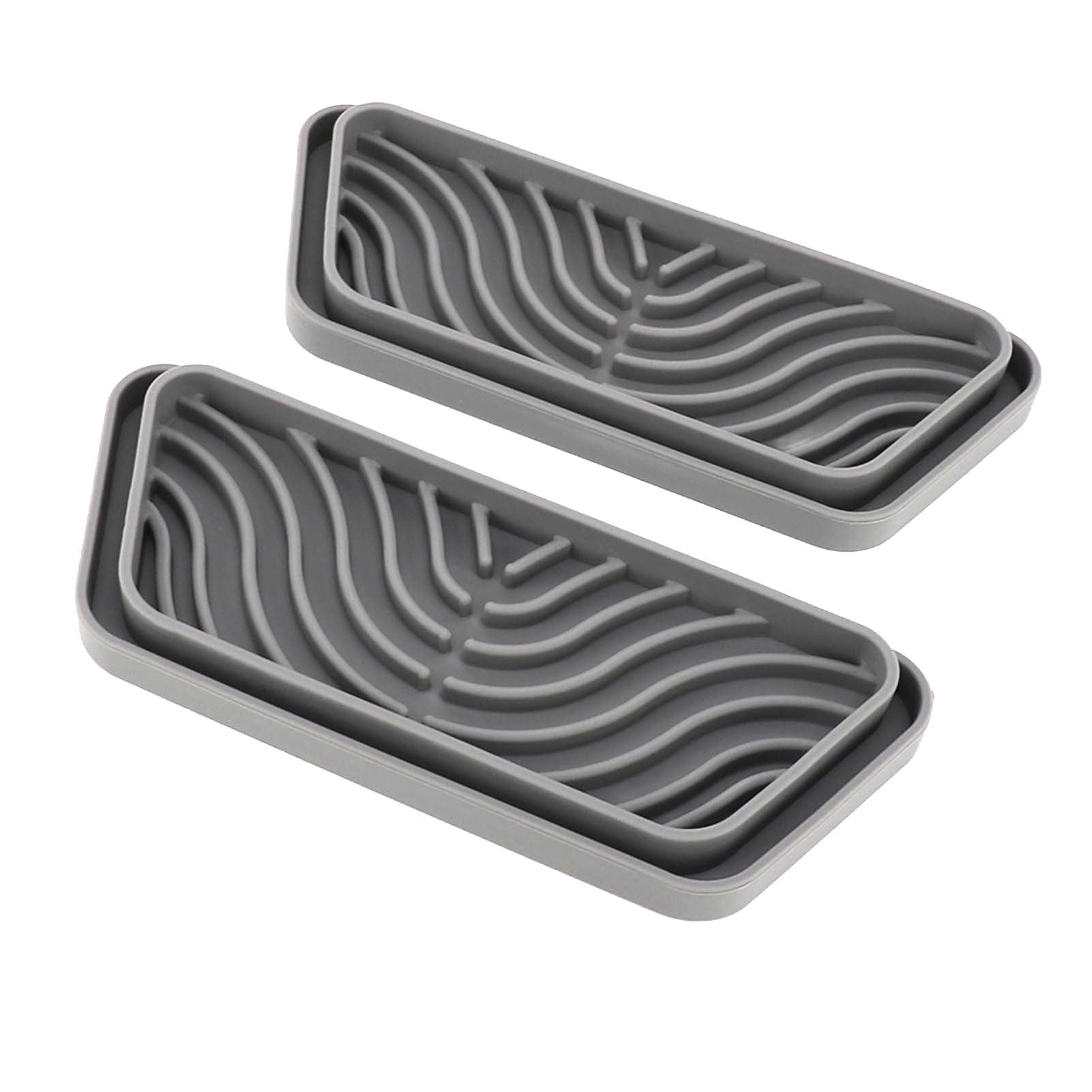 Silicone Refrigerator Drip Tray Catcher, Anti Slip Cuttable Refrigerator Drip Catcher Tray  For Home Use