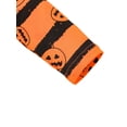 thumbnail image 4 of FOCUSNORM Combinaison à Manches Longues et Imprimé Lettre + Casquette Rayée Halloween, 4 of 9