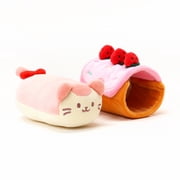 Anirollz Plush with Blanket Small 6 Kittiroll Starbewrry Roll Cake Toy