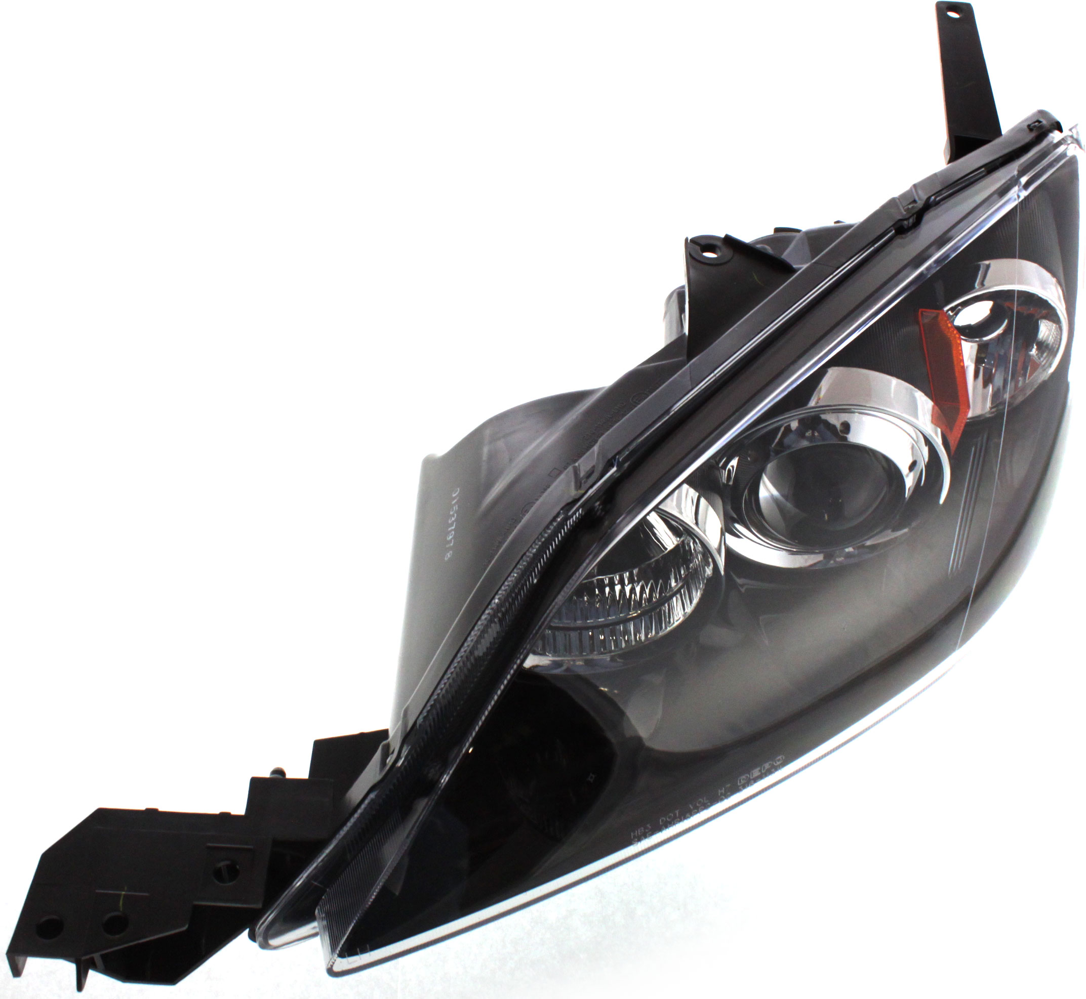 Headlight Compatible With 2004-2009 Mazda 3 Left Driver Halogen