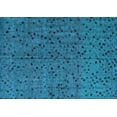 thumbnail image 1 of Ahgly Company Indoor Rectangle Abstract Light Blue Modern Area Rugs, 7' x 9', 1 of 4