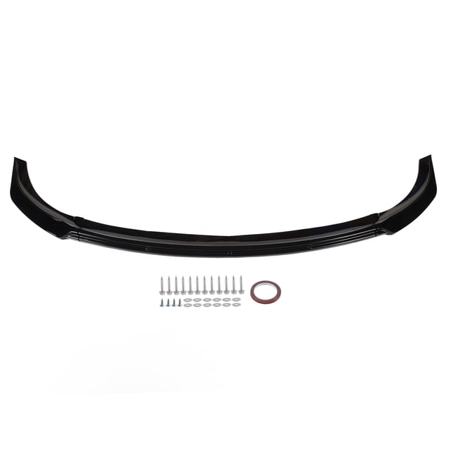 Kit de difusor de labios de parachoques delantero, repuesto de divisor de alerón de barbilla de 3 piezas para Tesla modelo Y 2020-2022, negro brillante