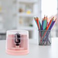 thumbnail image 6 of Esquirla Electric Pencil Sharpener Pencil Cutter Sketch Pencil Sharpener Automatic Pencil Sharpener for Students Classroom Office Home Pink, 6 of 8