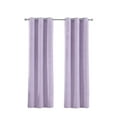 thumbnail image 3 of Your Zone Kids' Corduroy Blackout Curtain Panel, 1 Panel, Lilac, 38" W x 95" L, 3 of 5