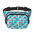 thumbnail image 1 of Disketp Crab Swims In The Ocean Riñonera de Doble Capa, Bolsa de Cintura Ajustable para Viajes, Correr y Senderismo, Riñonera Ligera para Hombre y Mujer, 1 of 9