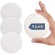 thumbnail image 1 of Protector de pared con tope de puerta, 4 piezas de 3,15 pulgadas, parachoques de manija de puerta de silicona más grande, protectores de pared con pegatina autoadhesiva 3M para proteger la pared, 1 of 7