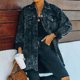 thumbnail image 5 of Chaquetas para mujer Abrigos Abrigos Moda Cuello vuelto Manga larga Sin capucha Casual Outwear Odeerbi ODB-5, 5 of 9