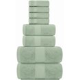 thumbnail image 2 of Juego de toallas White Classic Luxury 100% algodón turco, 8 piezas, 2 of 8