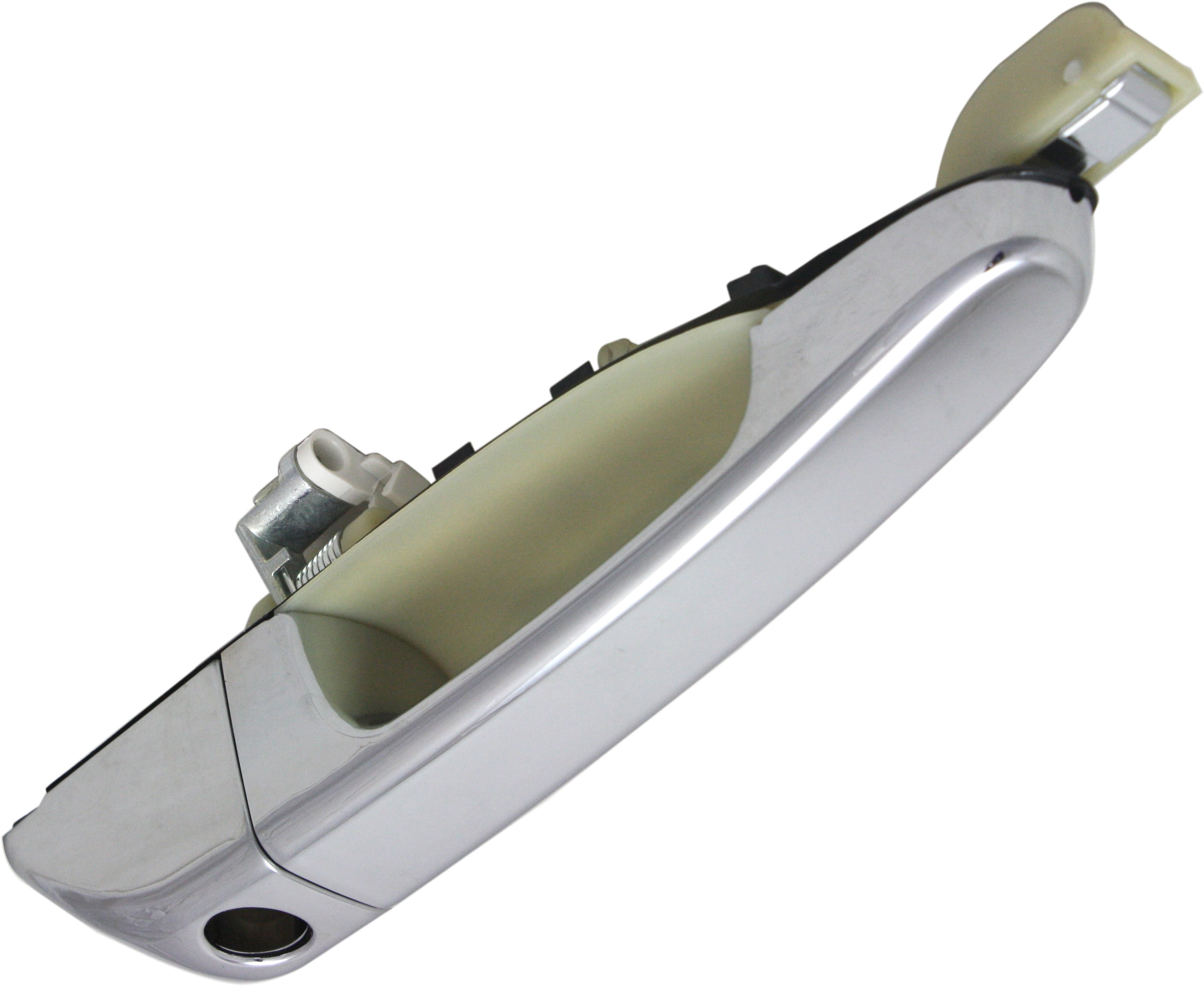 Replacement REPHY462141C Exterior Door Handle Compatible with 2006-2012 Kia Sedona 2007-2008 Hyundai Entourage Front, Right Passenger Chrome