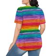 thumbnail image 5 of Women Blouses Elegant Casual Petite Plus Size Womens Shirts Casual Summer Graphic Tees for Women 2025 Trendy, 5 of 7
