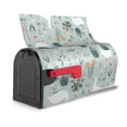 thumbnail image 4 of Haiem Goose and Doodle Flowers Mailbox Covers Magnetic ,Mailbox Wraps Post Letter Box Cover for Holiday Garden Yard Decor-21x18 in, 4 of 9
