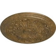 thumbnail image 3 of Ekena Millwork 20"OD x 1 1/2"P Damon Ceiling Medallion (Fits Canopies up to 3 3/8"), Hand-Painted Rubbed Bronze, 3 of 6