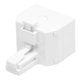 thumbnail image 2 of 2 Vias 6P4C RJ11 Adaptador y divisor de pared telefono modular para fijo, 2 of 4